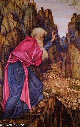 The Vision Of Ezekiel — John Roddam Spencer Stanhope