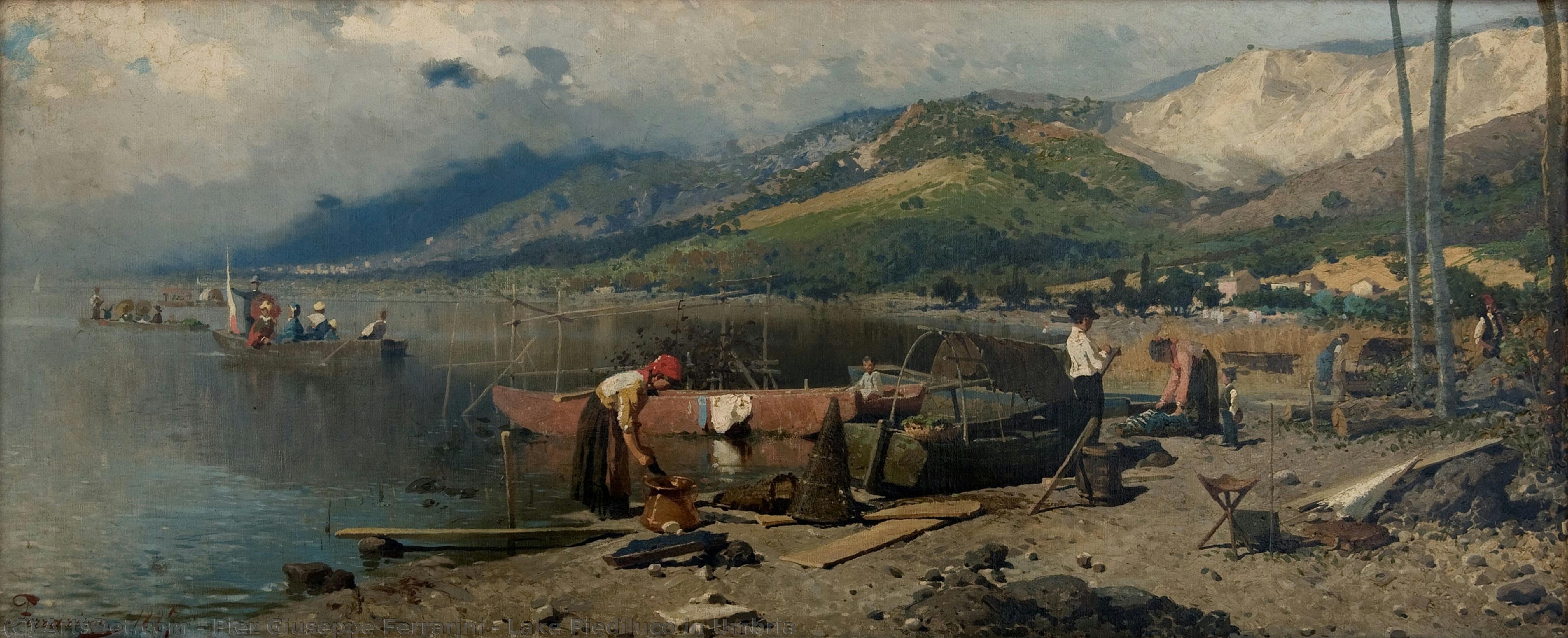 Lake Piediluco In Umbria — Pier Giuseppe Ferrarini