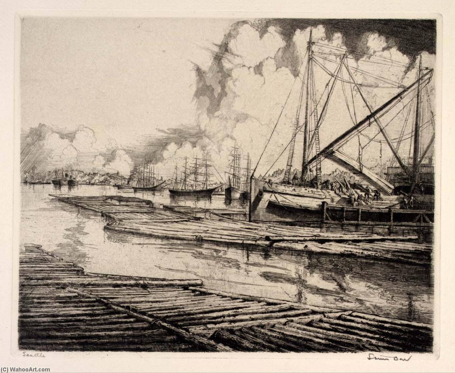(ports Of America, Portfolio) Seattle — Louis Orr
