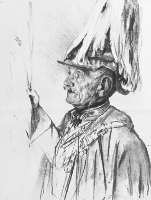 Friedrich Graf Von Wrangel — Adolph Von Menzel