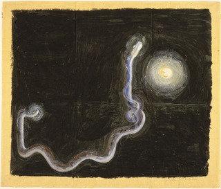 Snake And Moon — Morris Graves