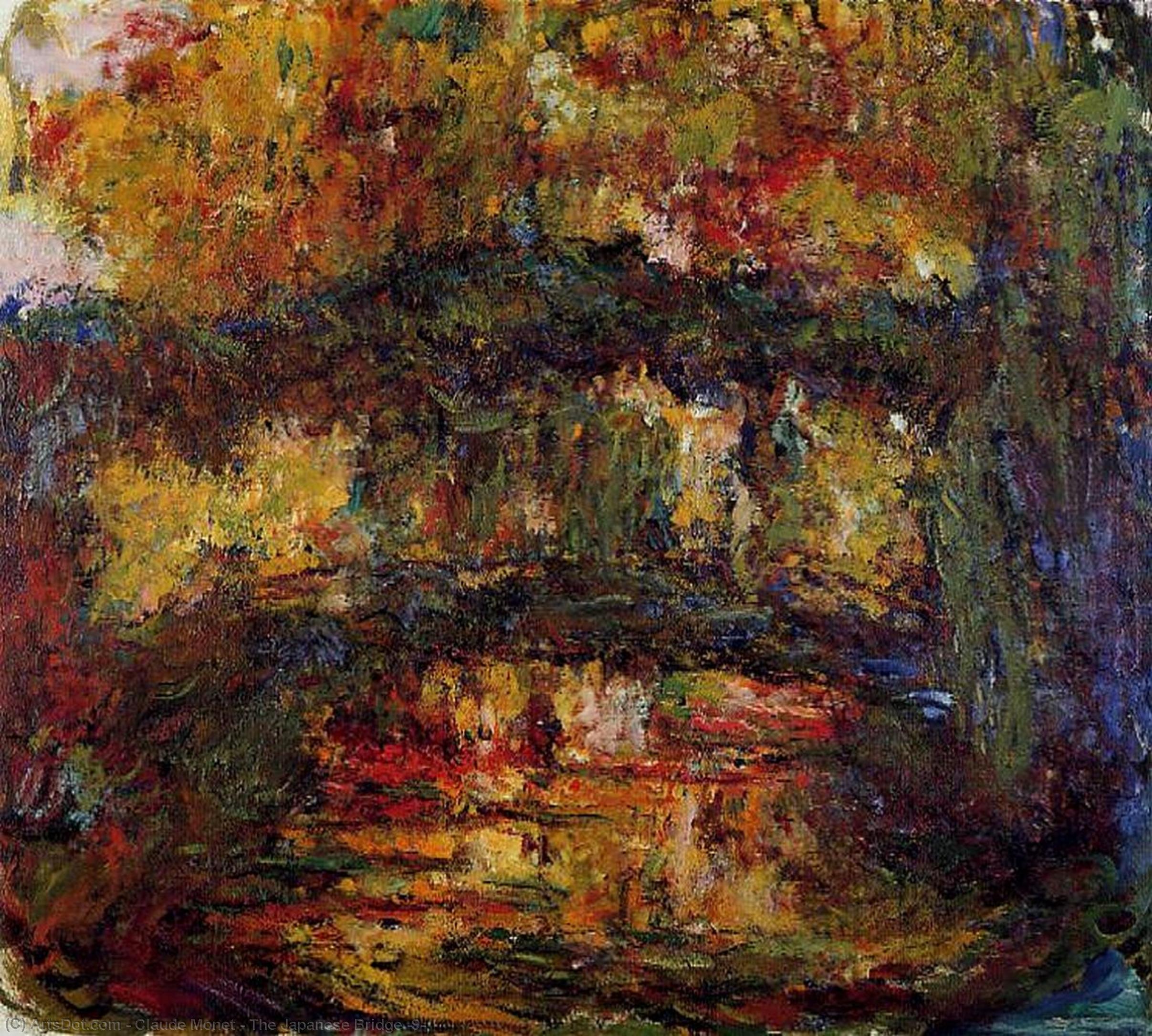 El Puente Japonés (9) — Claude Monet