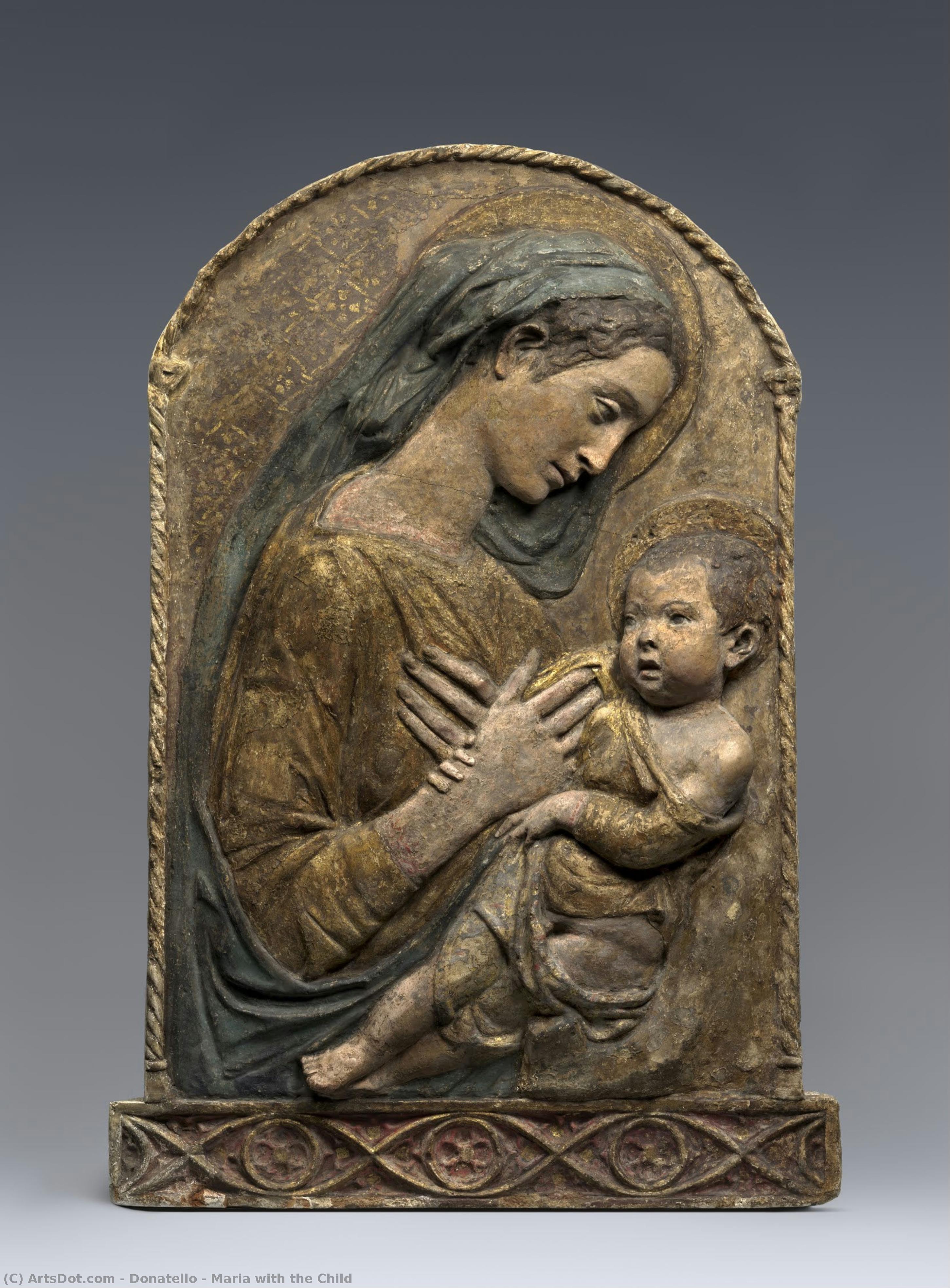Maria With The Child — Donatello