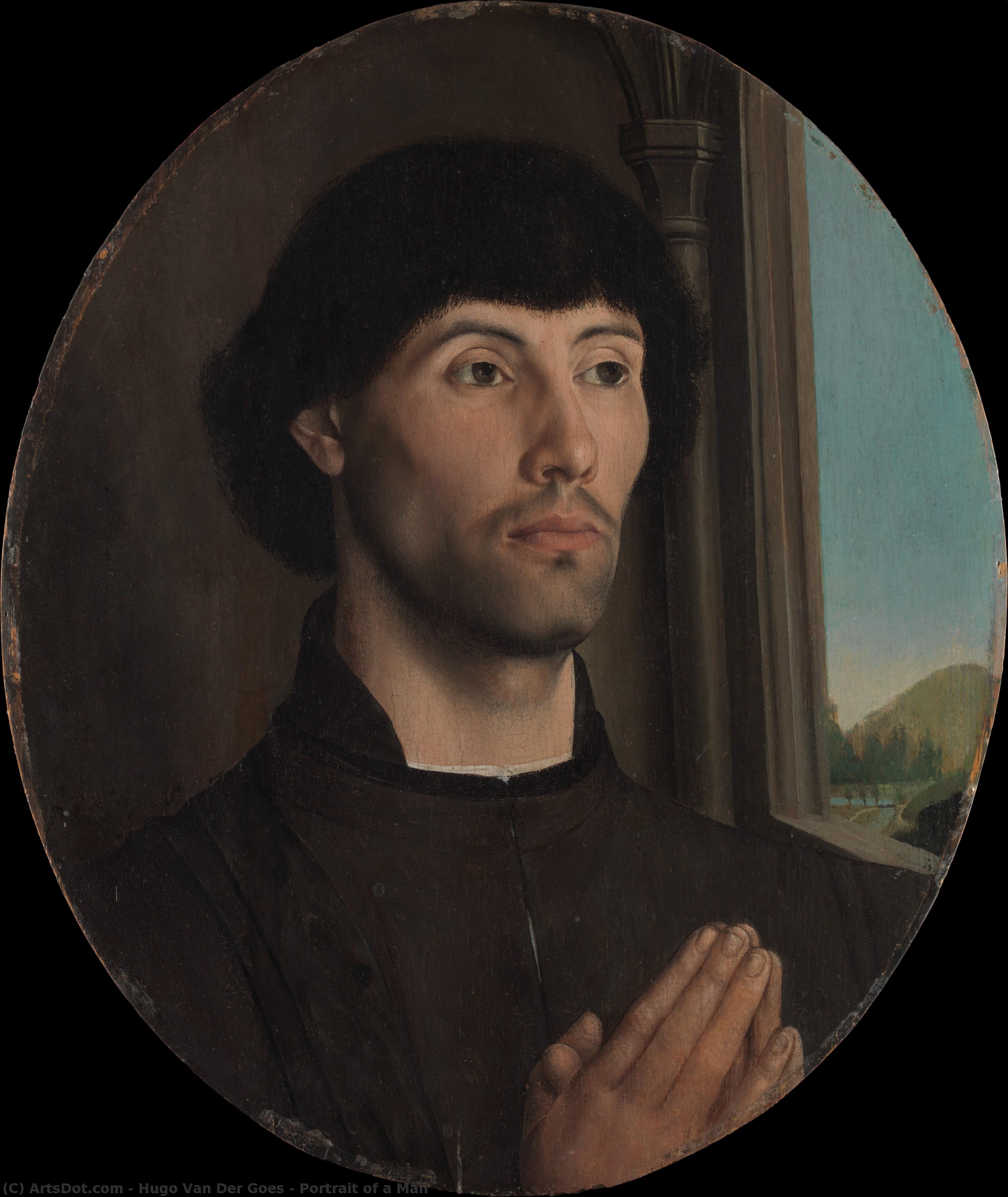 Portrait Of A Man — Hugo Van Der Goes