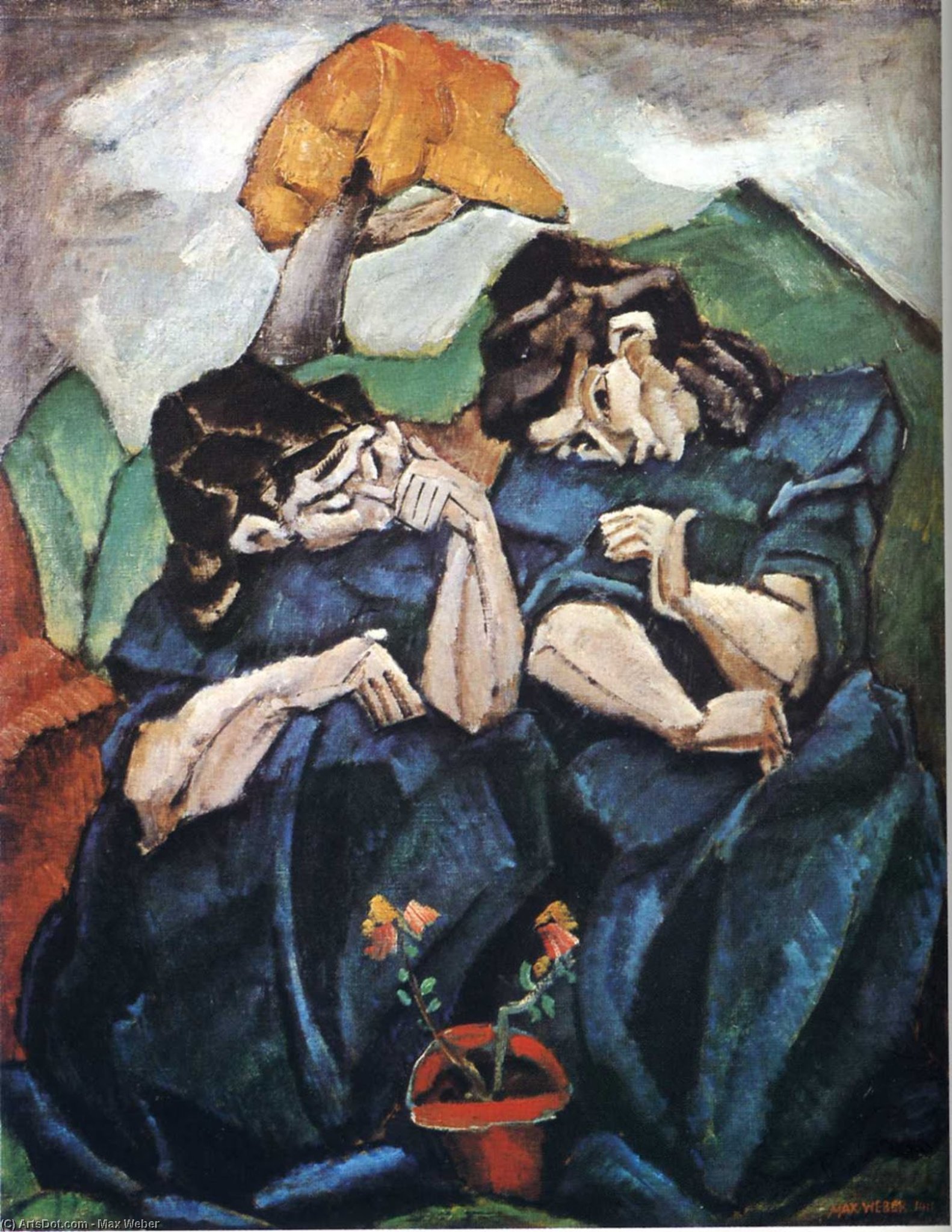 Untitled (1521) — Max Weber