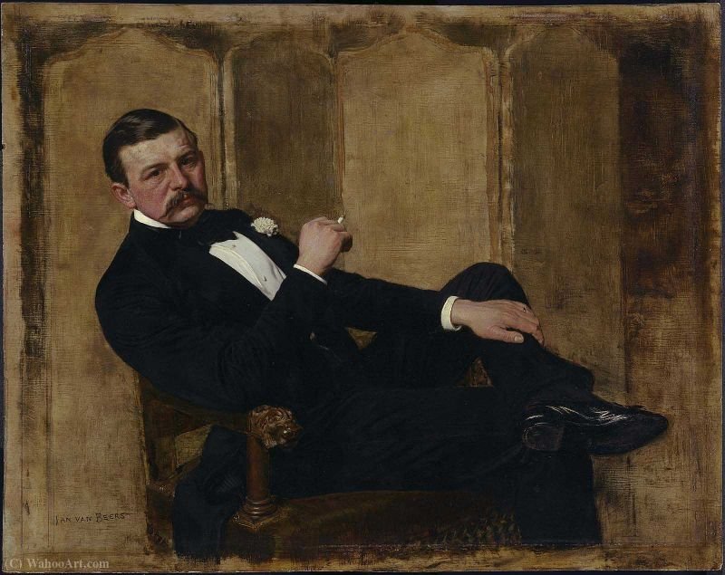 Portrait Of A Man — Jan Van Beers