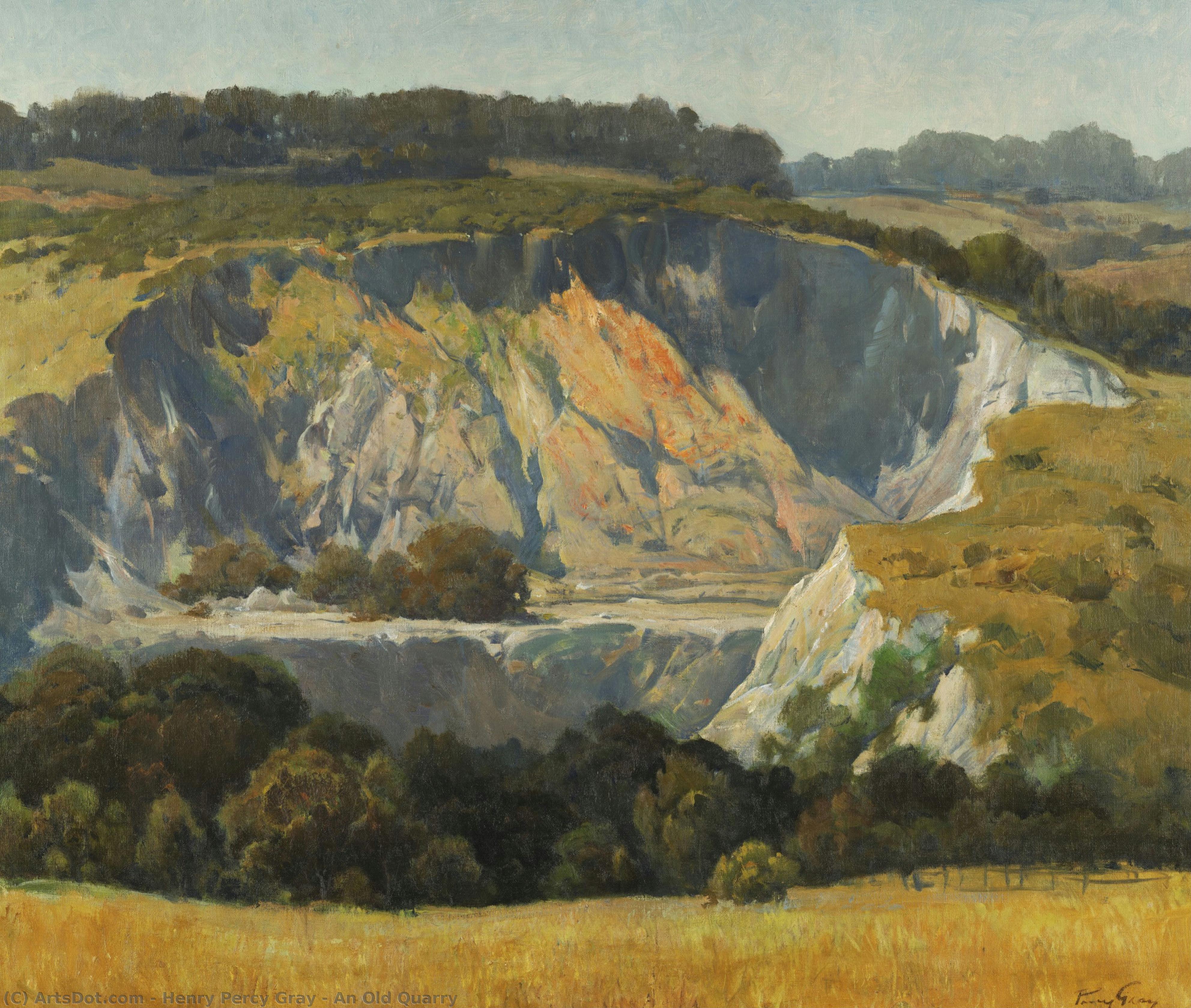 An Old Quarry — Henry Percy Gray