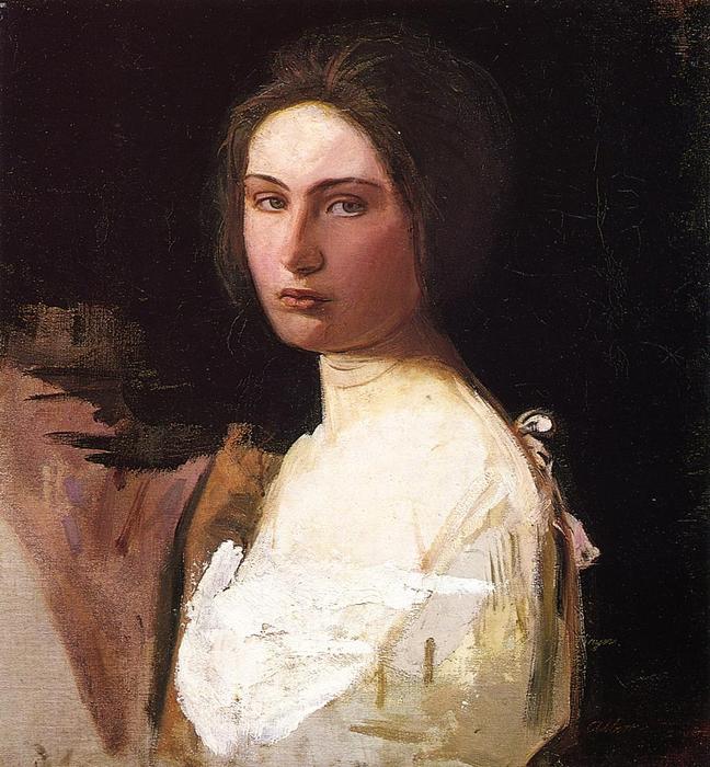 Study Of Alma Wollerman — Abbott Handerson Thayer