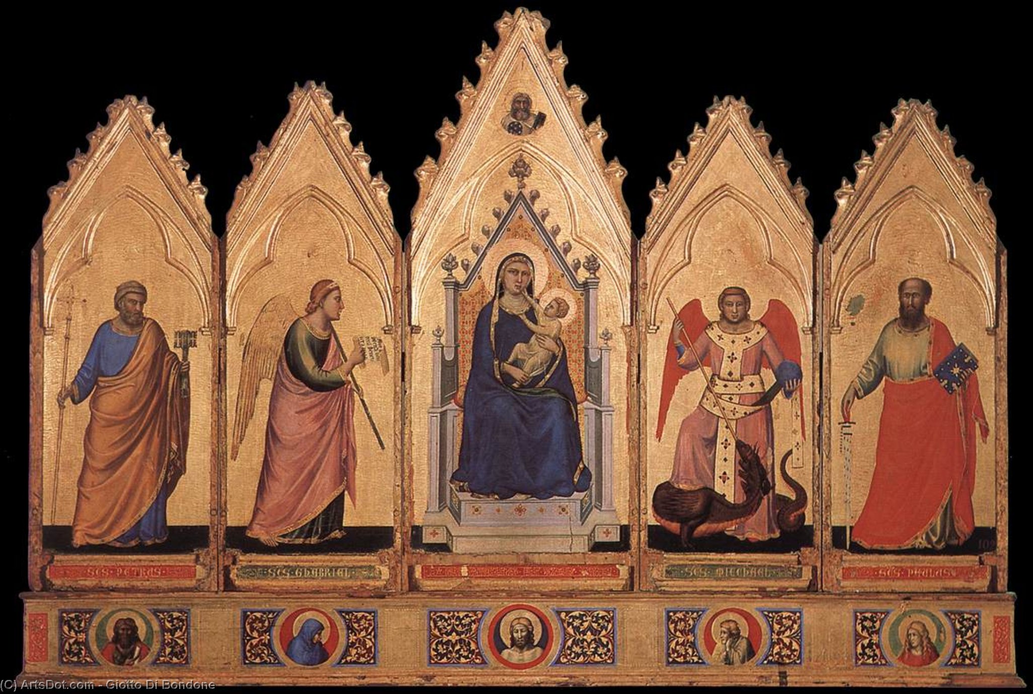 Polyptych — Джотто Ди Бондоне