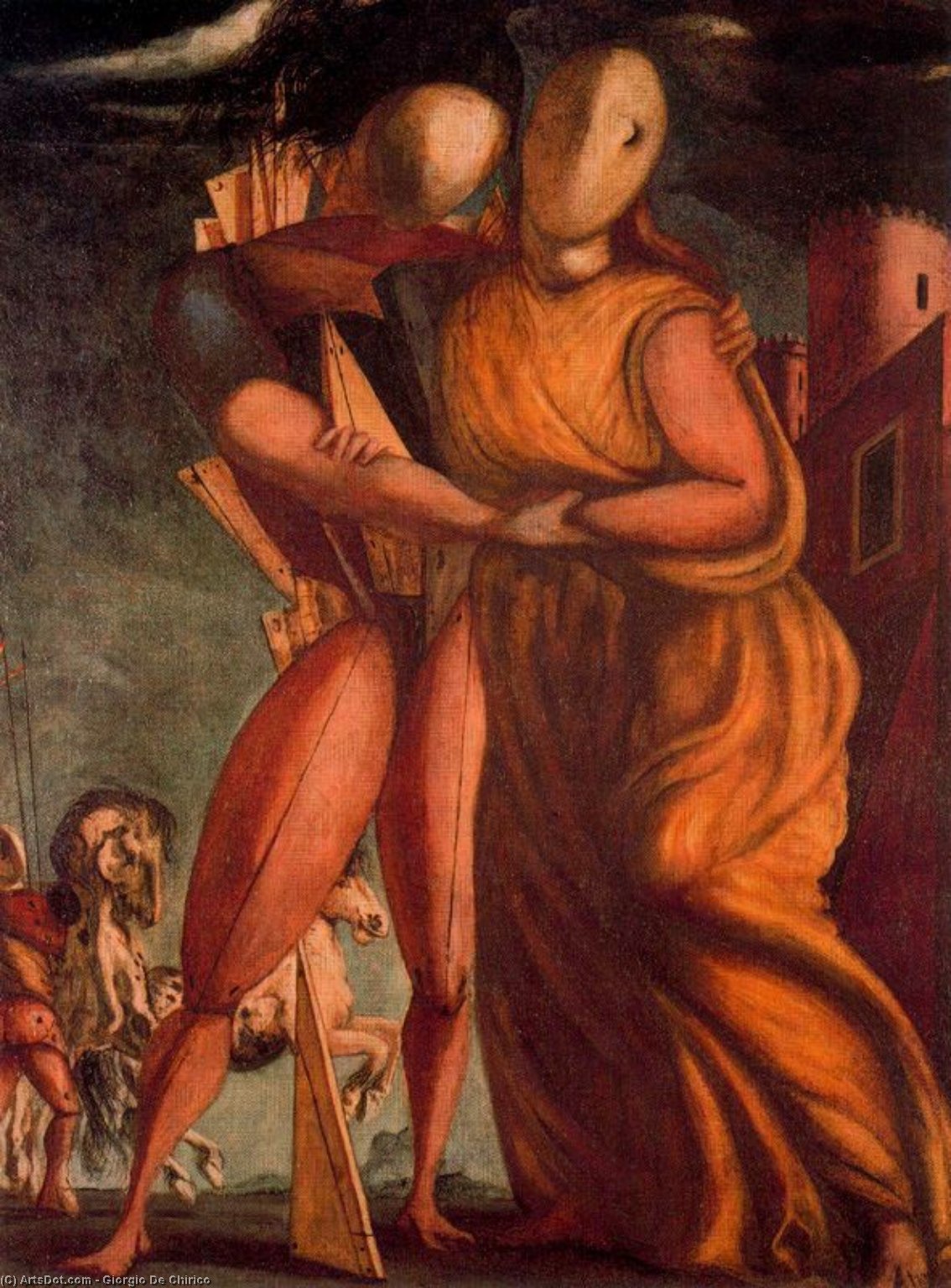 Hector And Andromache — Джорджо Де Кирико