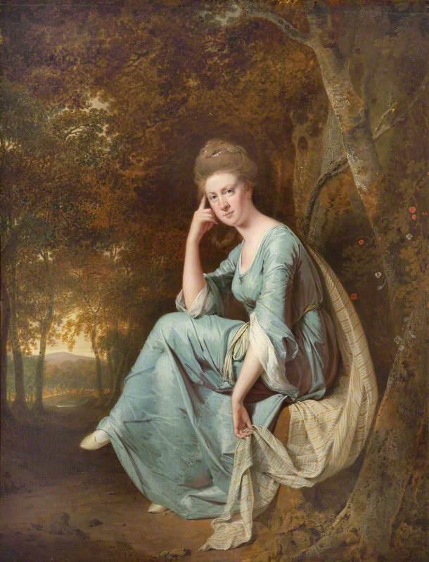 Ellen Goodwin (1740 1 1823), Mrs Henry Case Morewood — Joseph Wright Of Derby