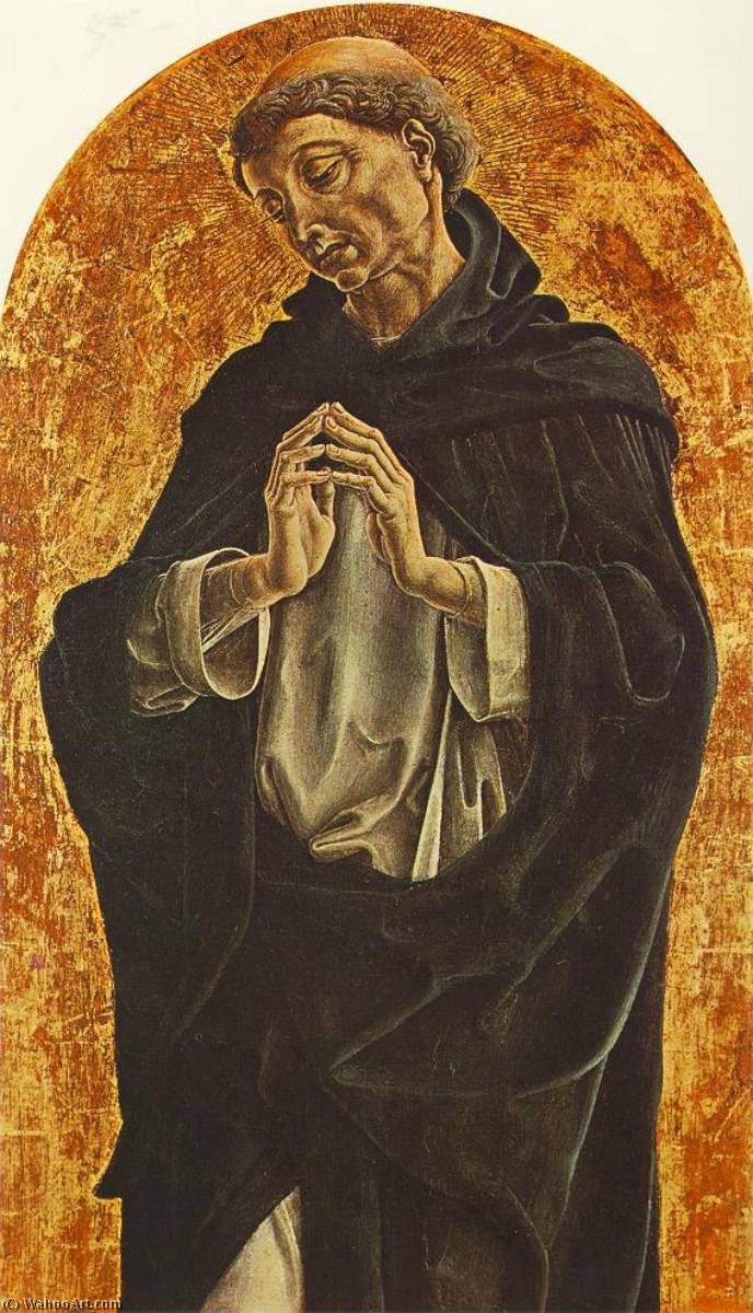 St Dominic — Cosmè Tura