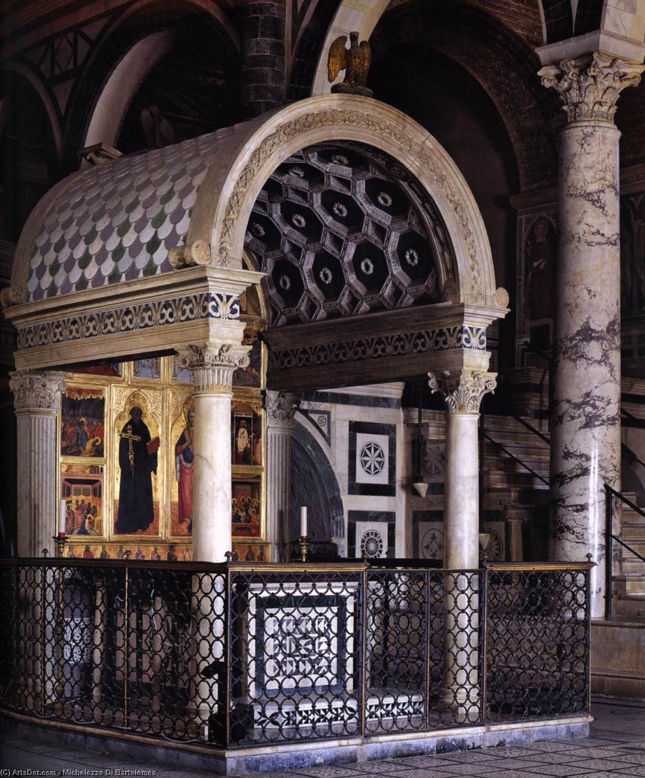 View Of The Chapel Of The Crucifixion — Michelozzo Di Bartolomeo