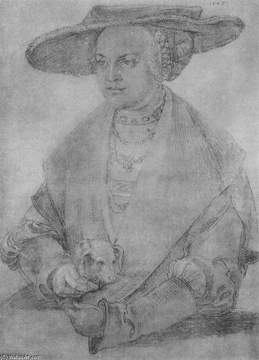 Porträt Der Susanne Von Brandenburg-ansbach — Albrecht Dürer