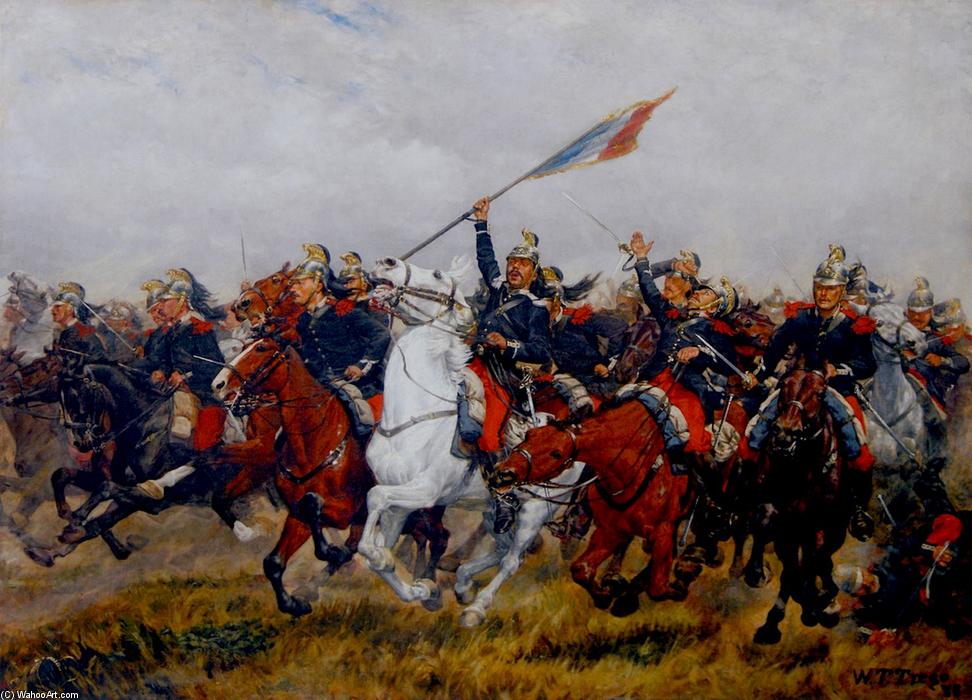 The Color Guard (also Known As French Dragoons Charging) — ウィリアム・トレゴ