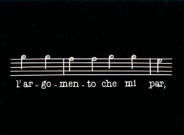Frammento — Joseph Kosuth