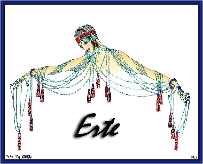 Elvina's Dreams — Erté