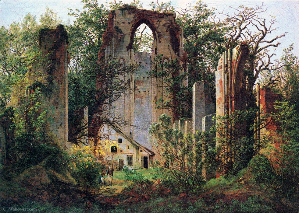 Monastery Ruin Eldena — Каспар Давид Фридрих