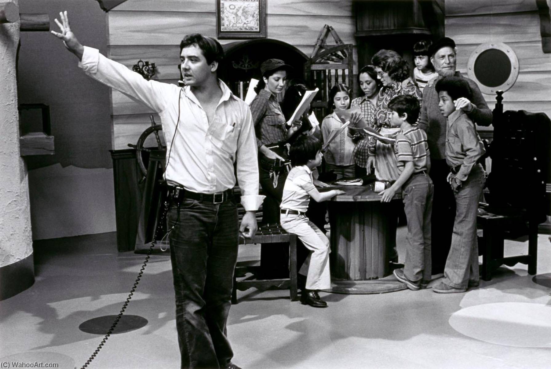 Carmen Zapata On The Set Of Pbs Series Villa Alegre — Oscar R Castillo