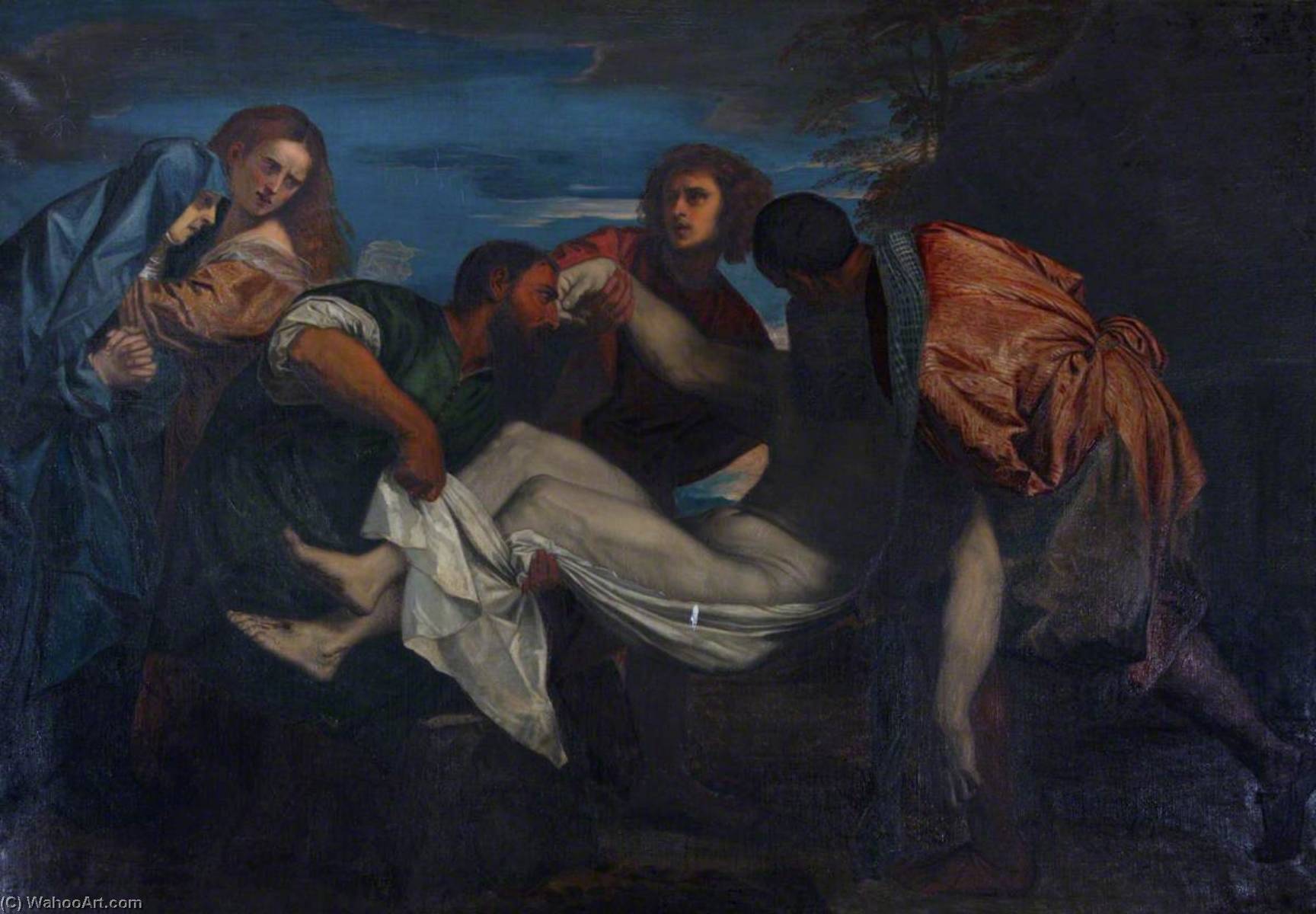 The Entombment (copy After Titian) — Patrick Allan Fraser