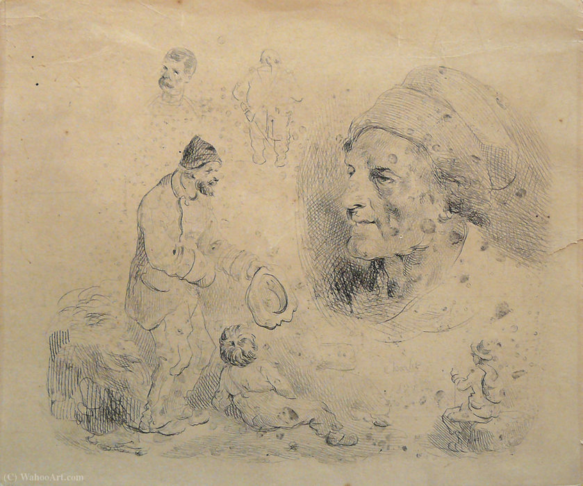 Etching — Nicolas Toussaint Charlet
