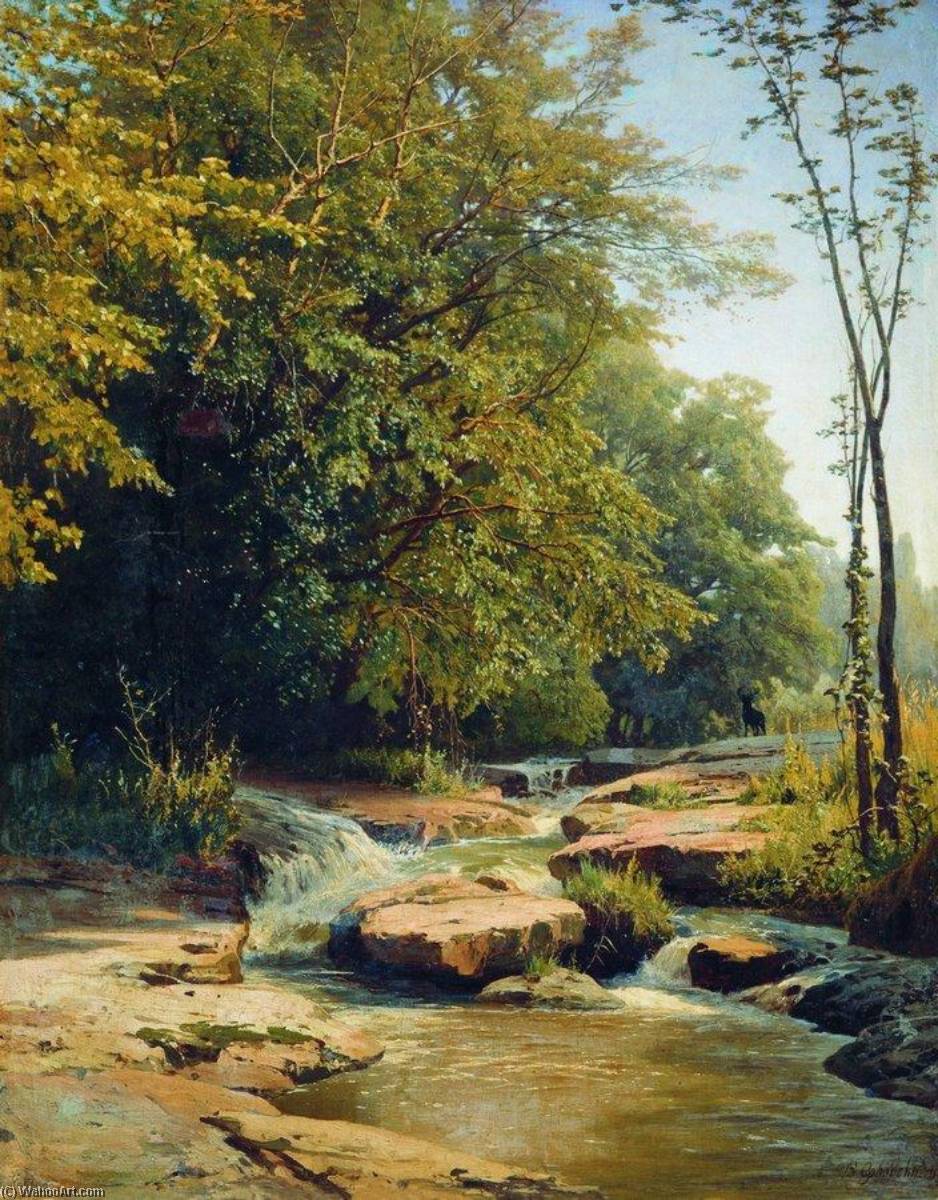 Landscape With A Mountain Stream — Vladimir Orlovsky