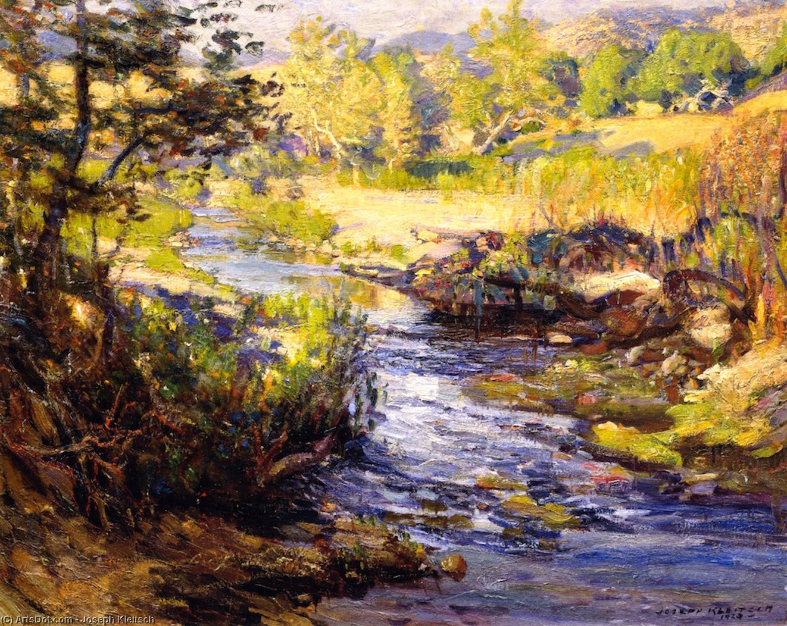 Arroyo - Cañón De Laguna — Joseph Kleitsch