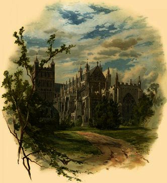 Exeter Cathedral — Arthur Wilde Parsons