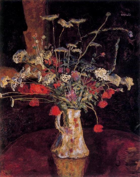 Flower Fields. Umbels And Poppies — Пьер Боннар