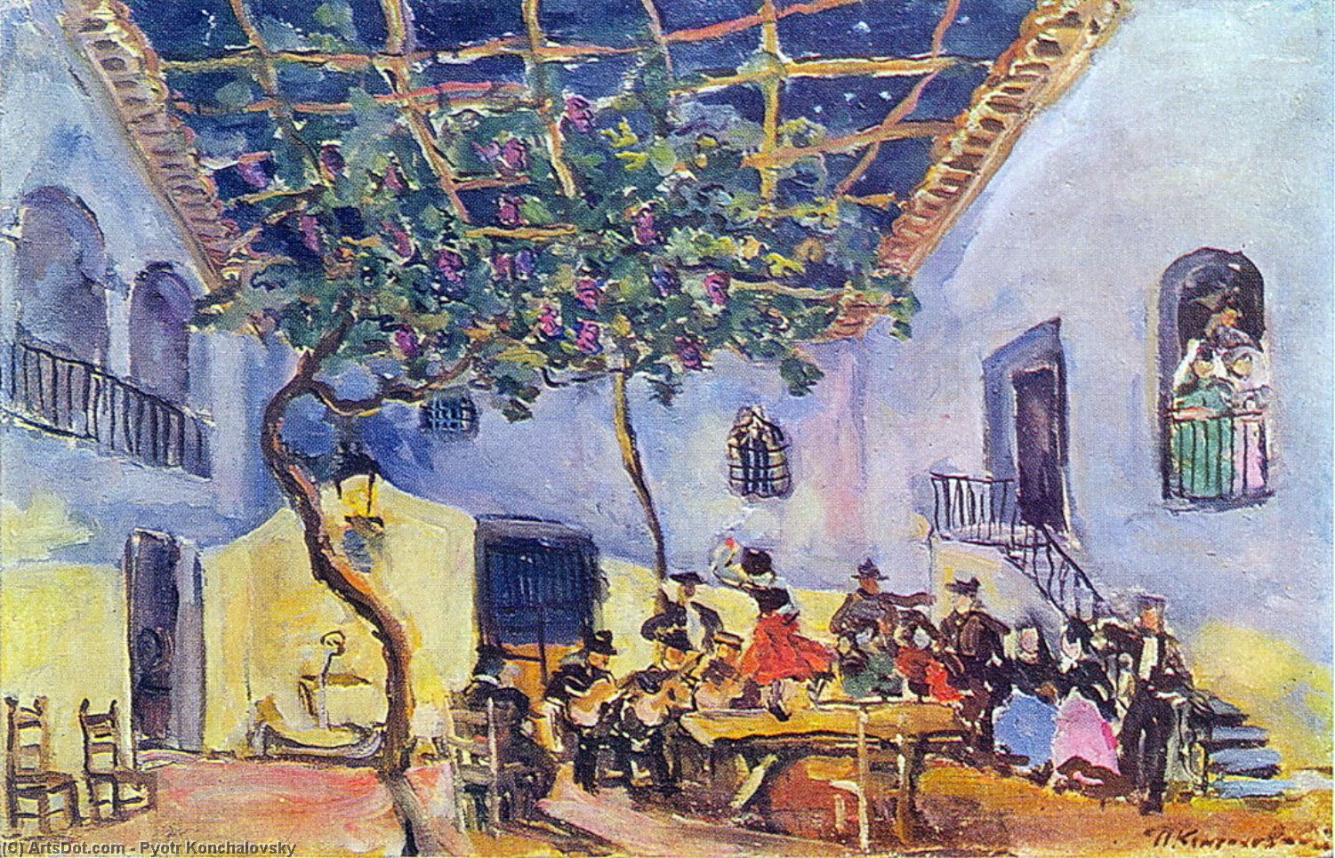 Design For Bizet's Opera 'carmen' — Pyotr Konchalovsky