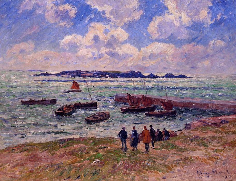 St. Guenole, Pen' March — Henri Moret