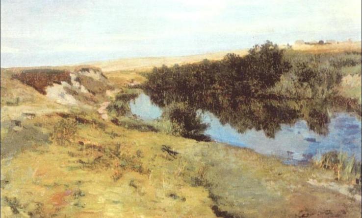 Rivulet In The Menshovo — Konstantin Alexeievitch Korovin