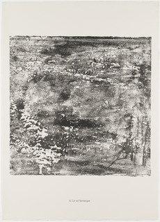 Unpredictable Soil (le Sol Fantasque) From The Portfolio The Taker Of Imprints (le Preneur D'empreintes) From Phenomena (les Phénomènes) — Jean Philippe Arthur Dubuffet