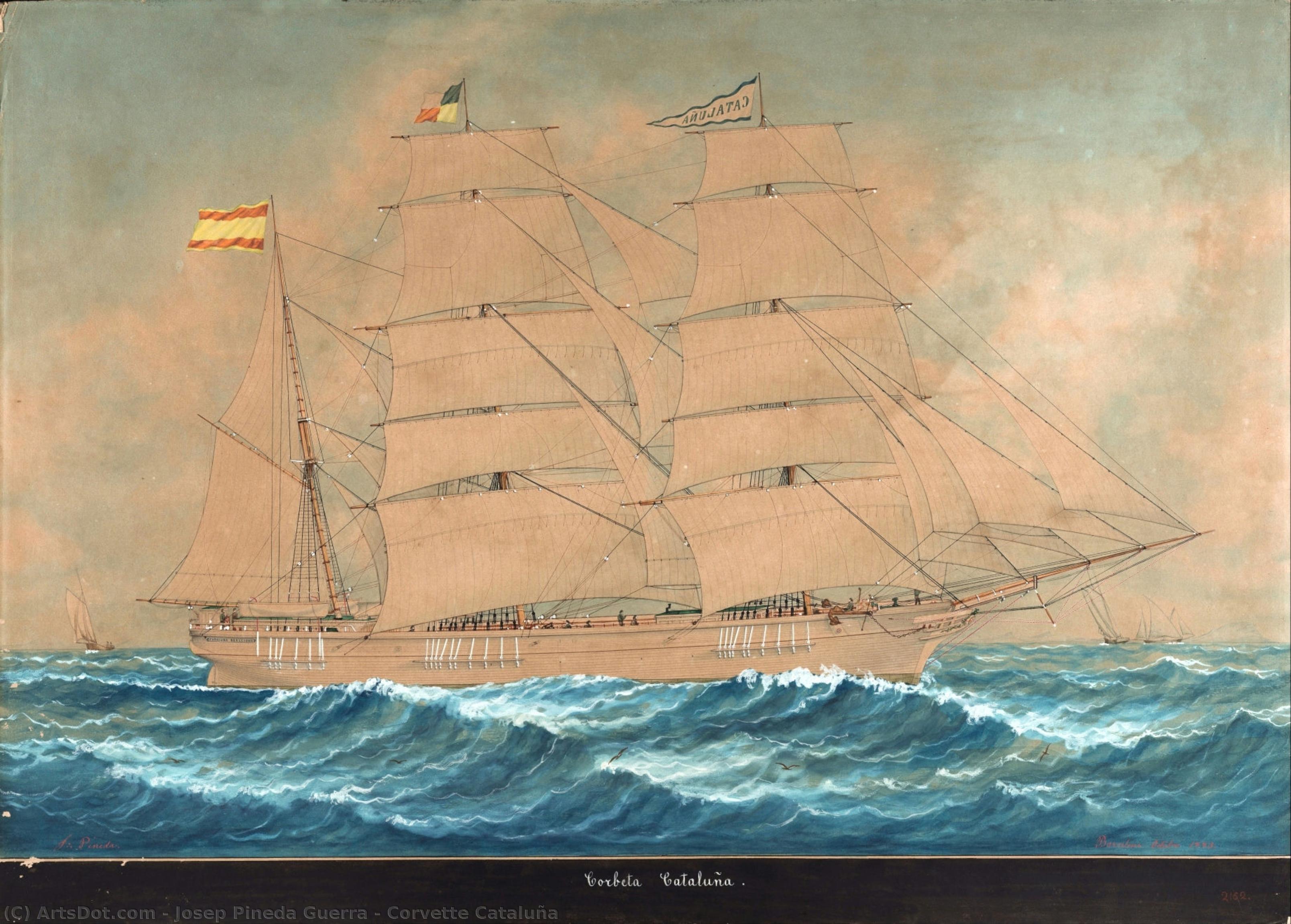 Corvette Cataluña — Josep Pineda Guerra