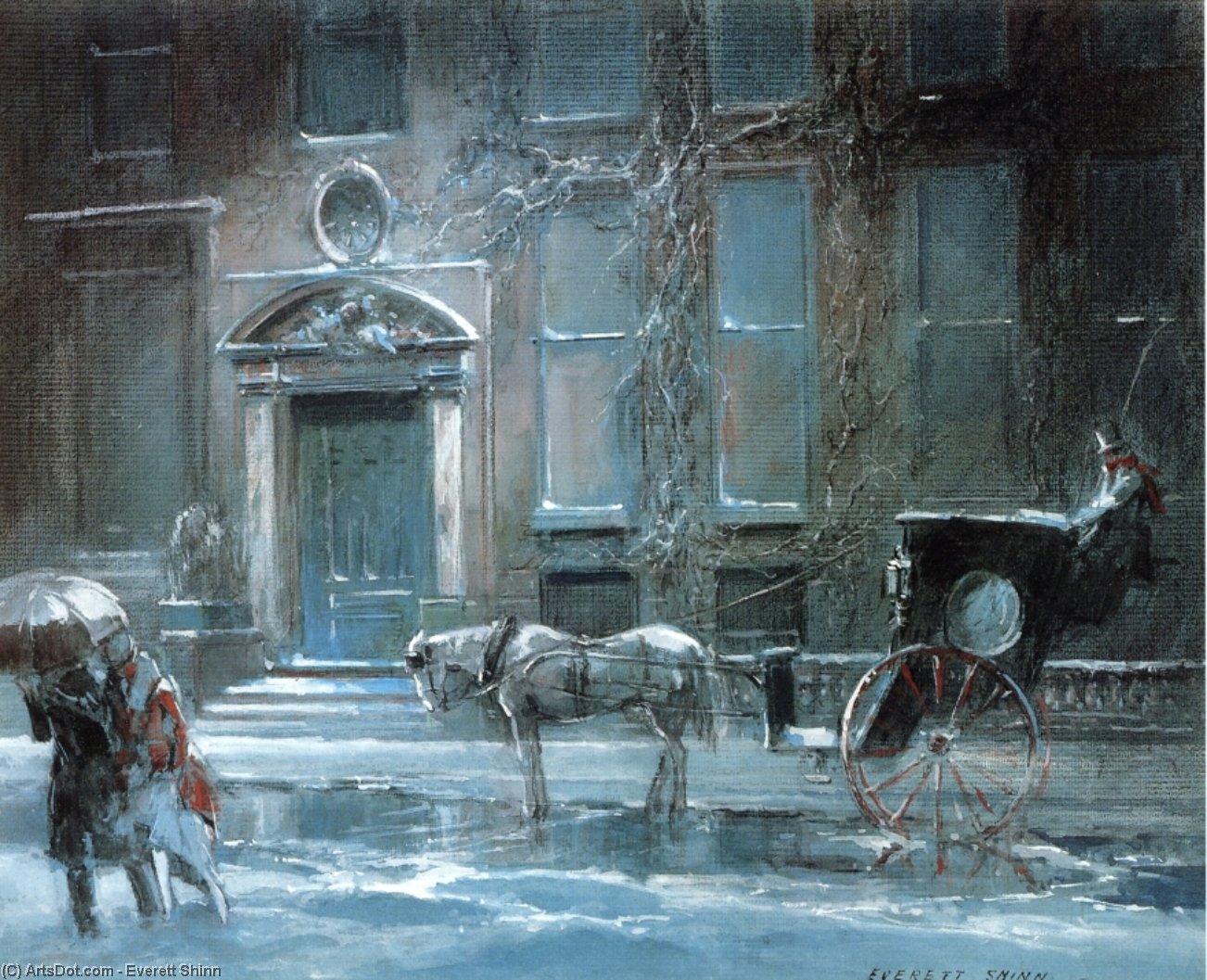 The Canfield Gambling House — Эверетт Шинн