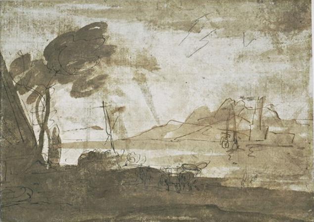 Unloading Of Horses On A Strike, With A Port In The Distance — Salvator Rosa