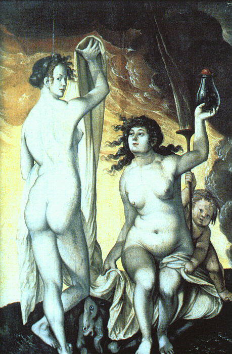 Sacred And Profane Love — Hans Baldung