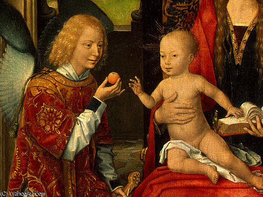 Madonna And Child With Angels — Memling, Hans