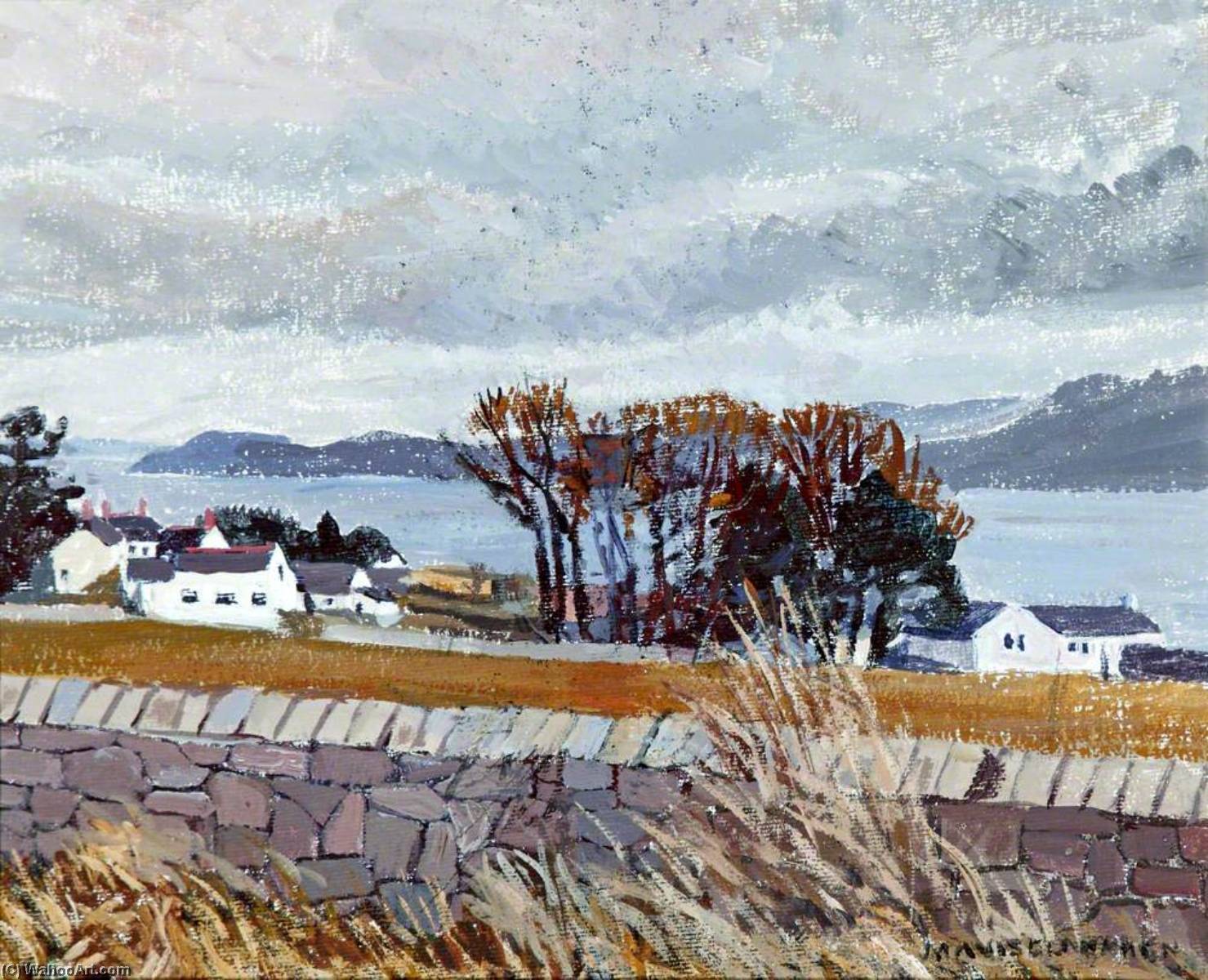 Menai Straits From Llanfaes — Mavis Blackburn
