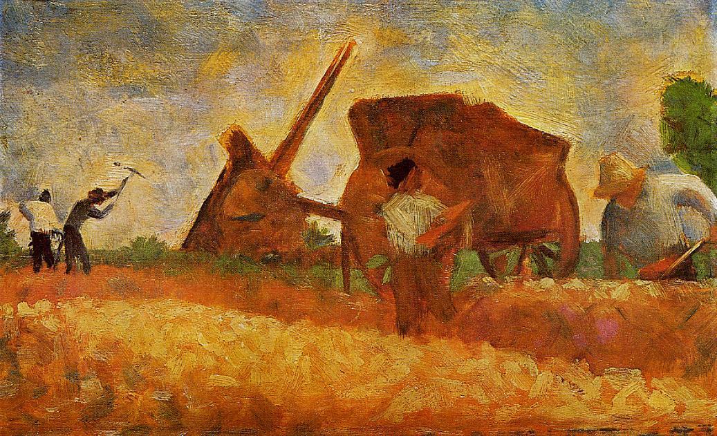 Die Steinbrecher — Georges Pierre Seurat