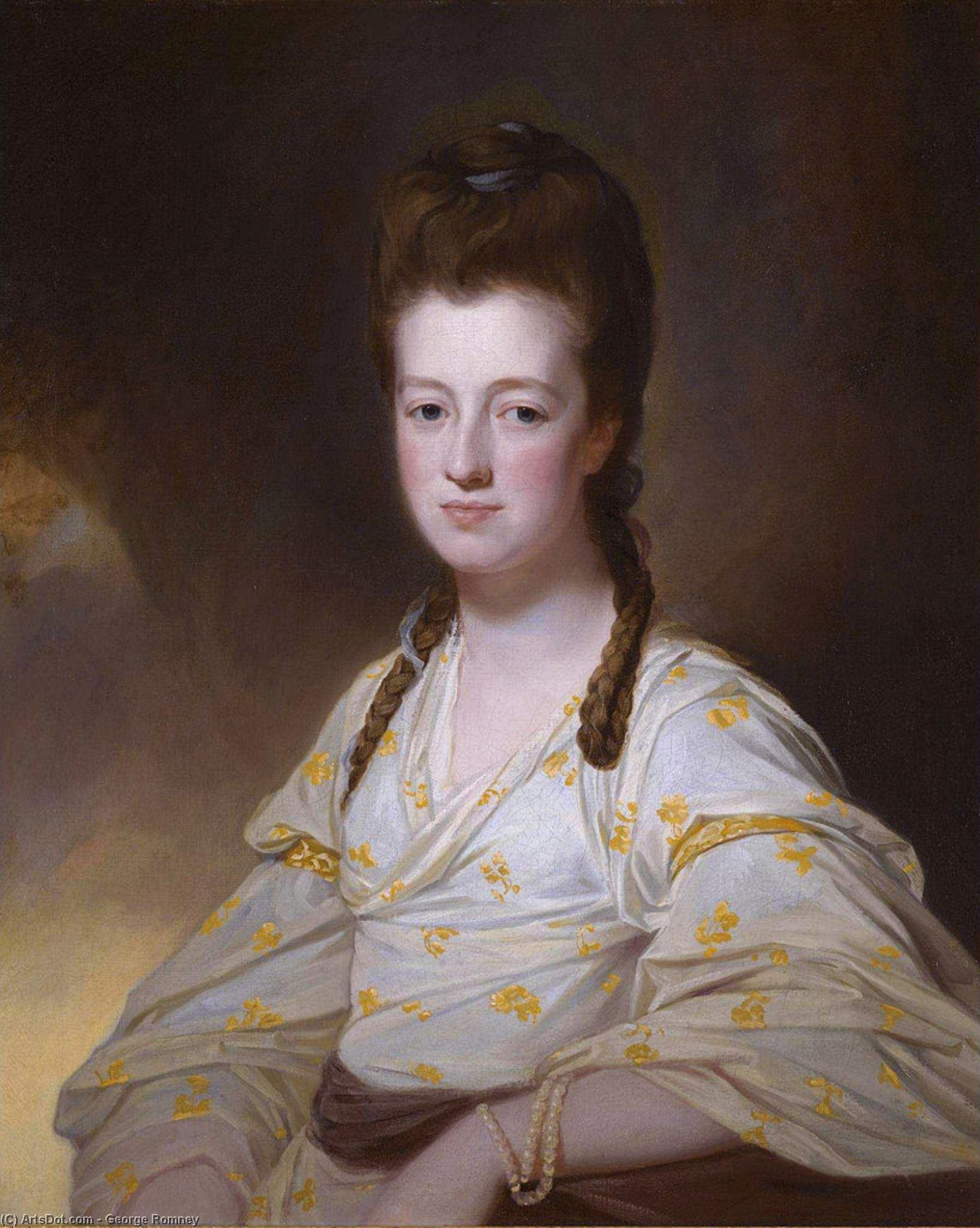 Dorothy Cavendish, Wife Of William Cavendish Bentinck, 3rd Duke Of Portland — George Romney