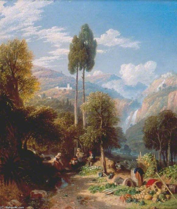 Market Gardeners Near Tivoli, Italy — William Havell
