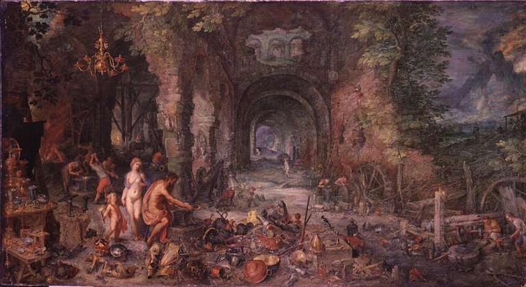 Le Feu — Brueghel Jan I (brueghel De Velours)