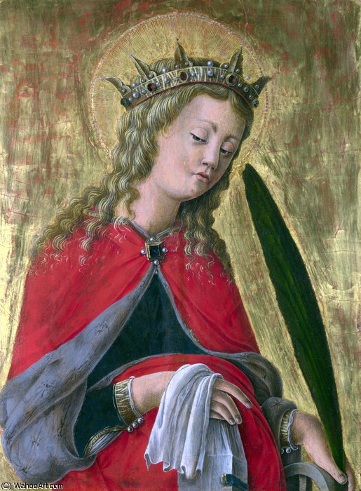 Saint Catherine — Giorgio Schiavone