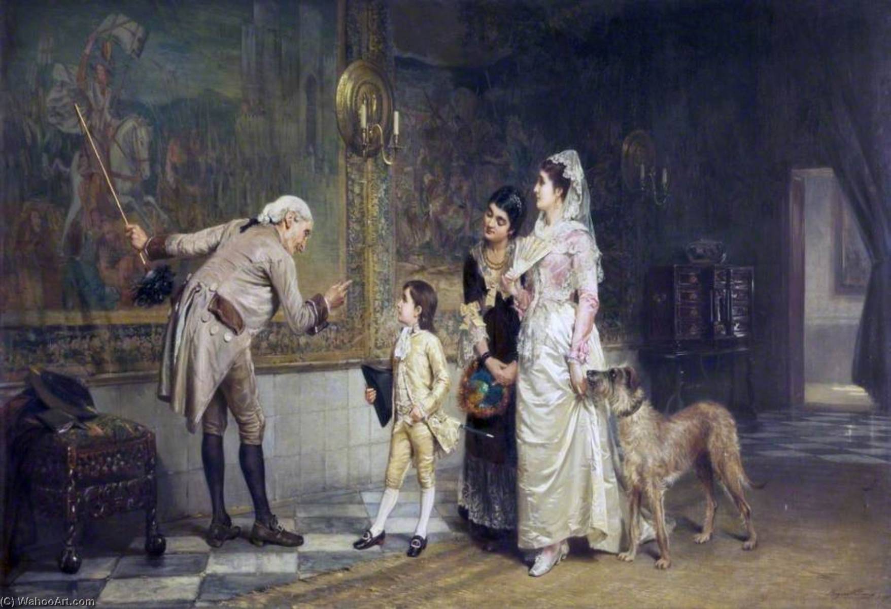 The Ancestor On The Tapestry — John Haynes-williams