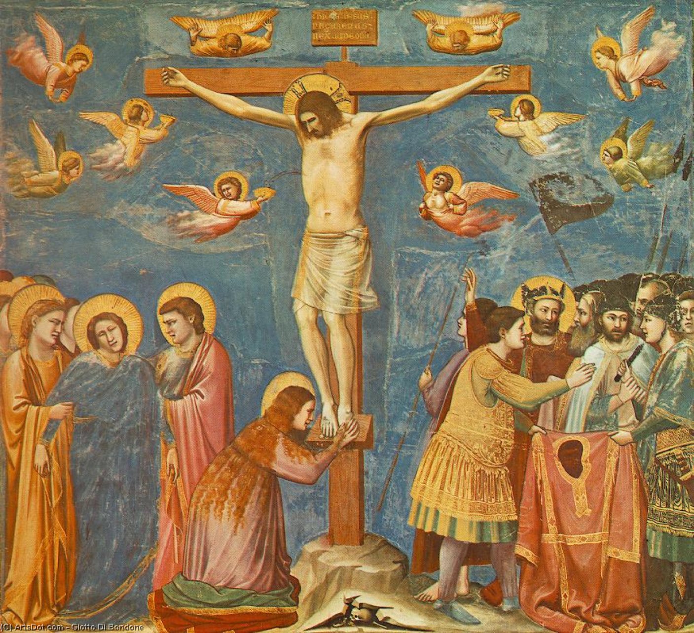 Scrovegni - [35] - La Crucifixión — Giotto Di Bondone
