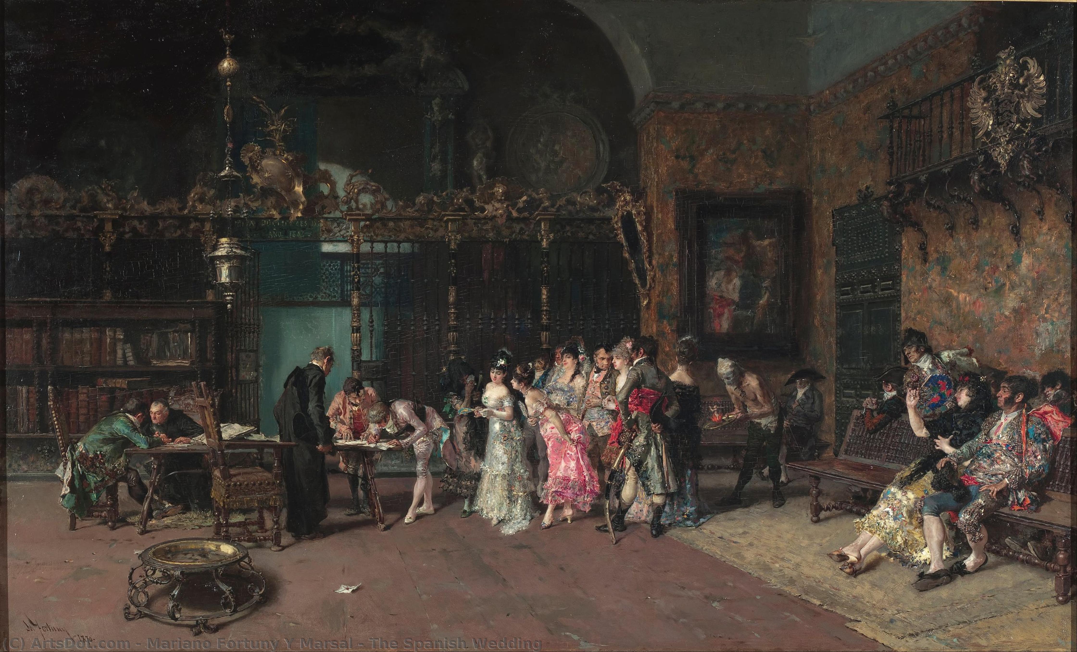 The Spanish Wedding — Mariano Fortuny Y Marsal