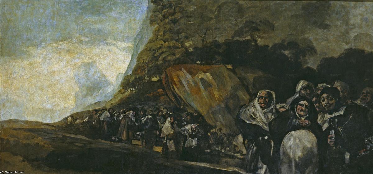 Promenade Of The Holy Office — Francisco José De Goya Y Lucientes