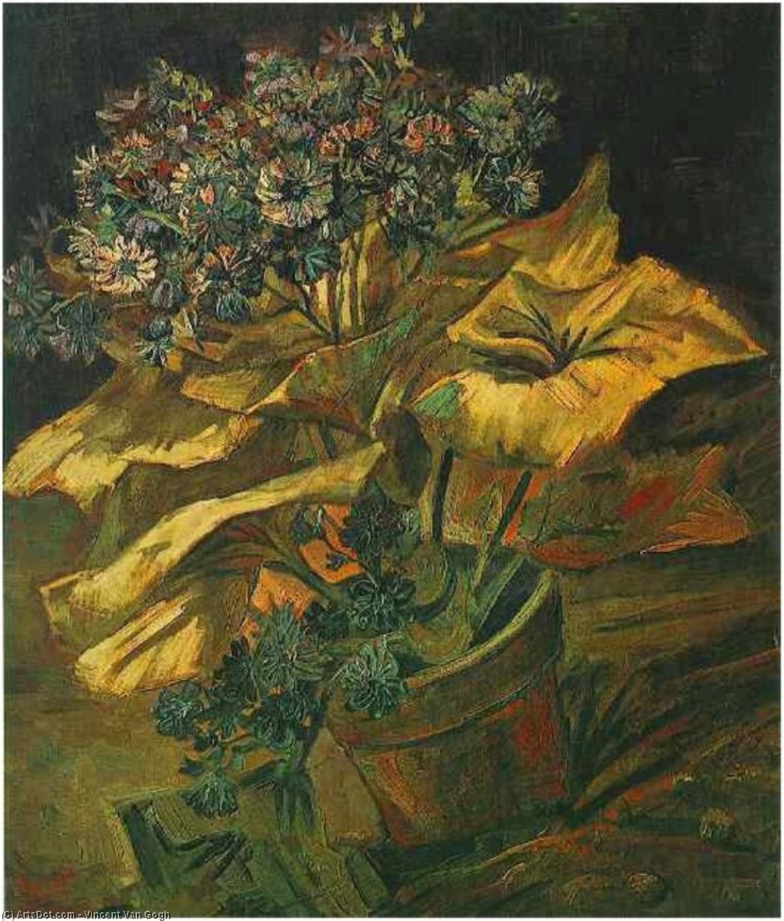 Cineraria Dans Un Pot — Vincent Willem Van Gogh