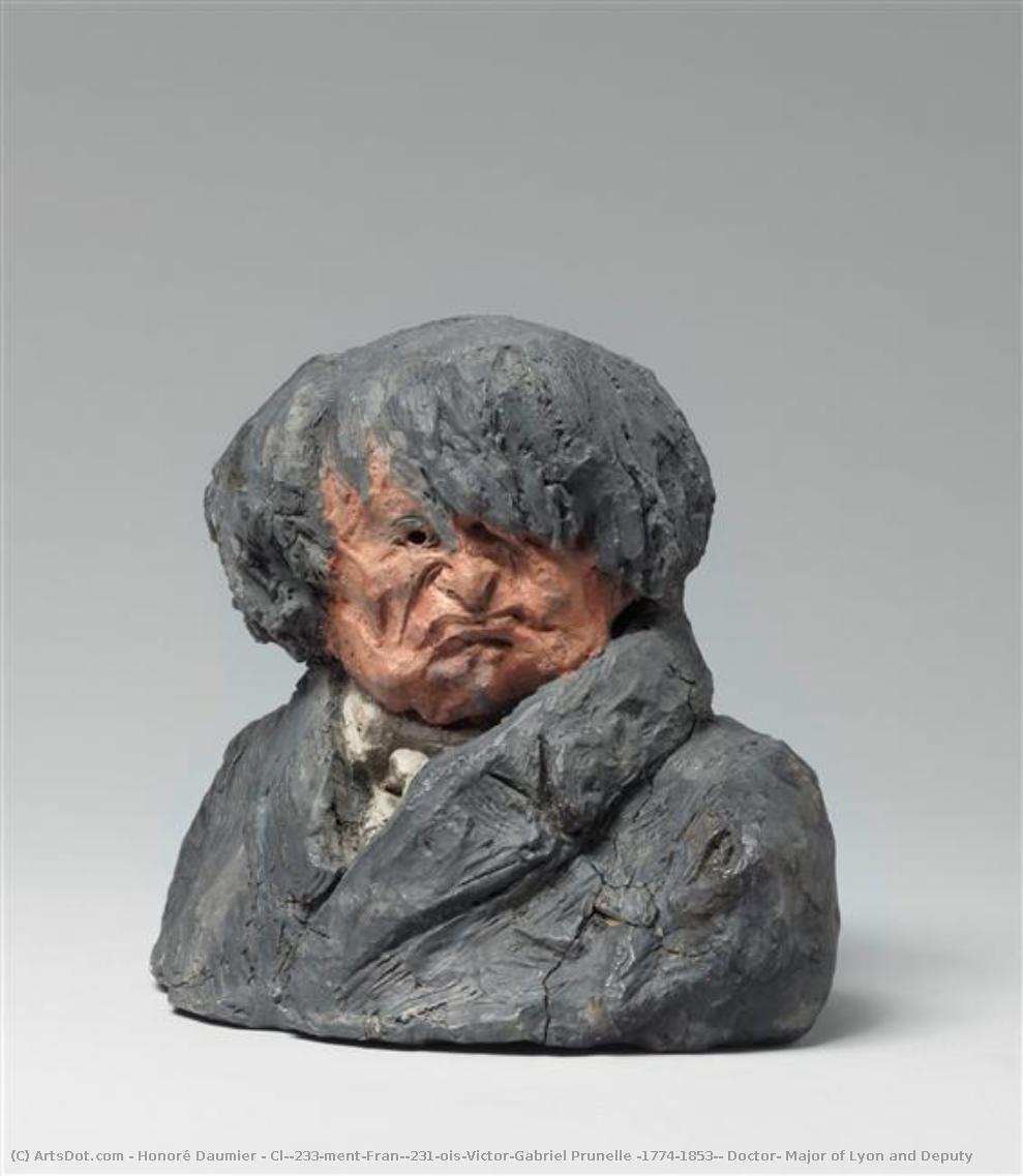 Clément-françois-victor-gabriel Prunelle (1774-1853), Doctor, Major Of Lyon And Deputy — Honoré Daumier